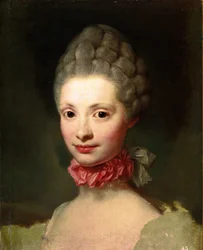 Retrato inacabado de Marie Louise de Bourbon-Parma (óleo sobre tela