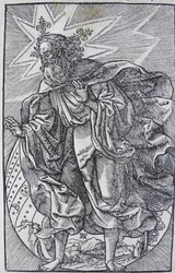 A Criação do Mundo, da Bíblia Worms, 1529.