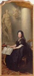 Retrato de Maria Teresa, imperatriz do Sacro Império Romano-Germânico