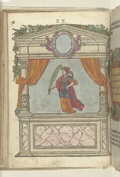 Palco com a Personificação da Vitória (Palmaris), 1578