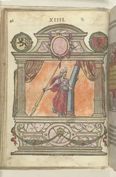 Etapa com personificação da Força (Fortitudo), 1578
