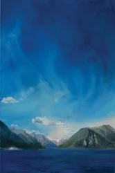 Fiordes da Noruega, 2011 (óleo sobre tela)