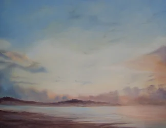 Praia de Instow, Separação da maré, 2014