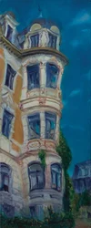 Oslo, A casa do vaso, 2012 (óleo sobre tela)
