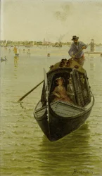 Gôndola veneziana