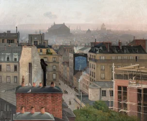 Paris vista de Montmartre, 1887