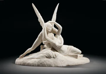 Psique reanimada pelo beijo de Cupido, cerca de 1860