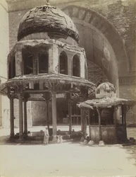 Fonte na Mesquita do Sultão Hassan, Egipto