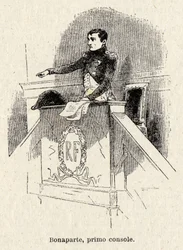 Napoleão Bonaparte eleito Primeiro Cônsul da República Francesa em 1799