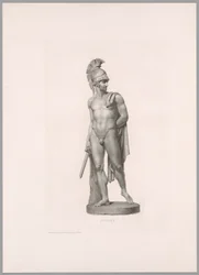 Ettore, Vista Frontal, da Oeuvre de Canova