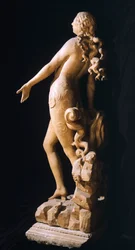 Eurydice de Antonio Canova (1757-1822), escultura de pedra