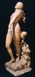 Eurydice de Antonio Canova (1757-1822), escultura de pedra