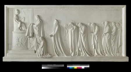 Hecuba oferecendo o peplum a Pallas Athena, 1790-92 (gesso)
