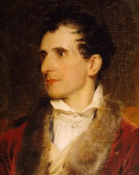Retrato de Antonio Canova, detalhe