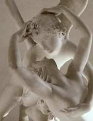 Psique reanimada pelo beijo de Cupido