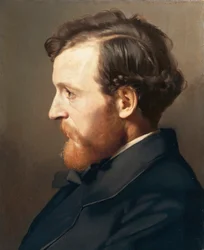 Retrato de Vincenzo Ciseri por Antonio Ciseri (1821-1891)