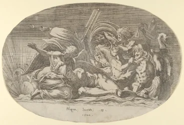 Íris, Netuno e Sono, 1544.