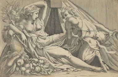 Júpiter e Antíope, 1540-45.