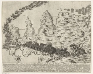 Chegada das tropas auxiliares em Malta La veduta della gran soccorso a di VII di settembre del MDLXV (title on object) The Siege of Malta (título da série)