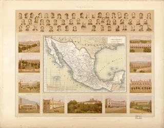 Atlas pintoresco é histórico de los Estados Unidos Mexicanos. LOC 2008621671-4