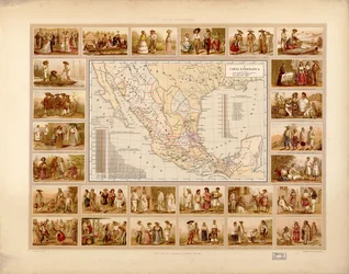 Atlas pintoresco é histórico de los Estados Unidos Mexicanos. LOC 2008621671-5