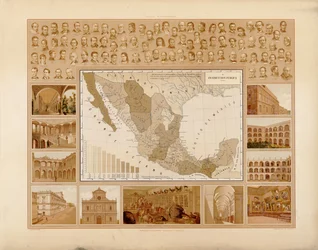 Atlas pintoresco é histórico de los Estados Unidos Mexicanos. LOC 2008621671-8