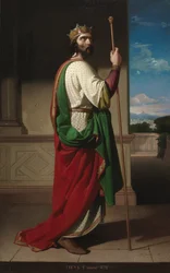 Portrait du roi visigoth d