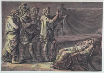 Nero encontrando o corpo de sua mãe, Agripina
