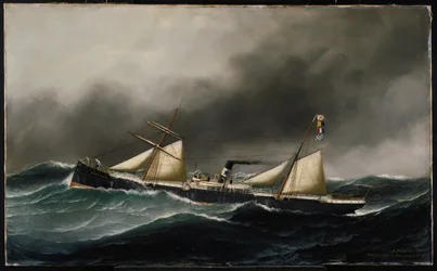 SS Brooklyn City, 1886