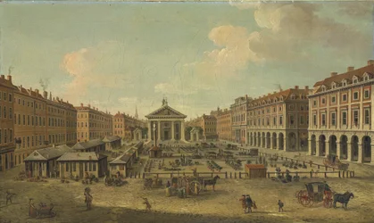 Quatro vistas de Londres: The Covent Garden