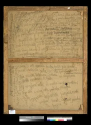 Atrás da pintura Reflexões, 1918-20