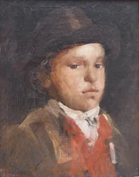O menino pastor, c.1867 (óleo sobre tela)