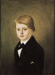 Retrato do jovem Emilio CASTELAR (1832-1899)
