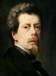 O auto-retrato do artista. Pintura de Antonio Maria ESQUIVEL Y SUAREZ DE URBINA (1806-1857), ca. 1856 Óleo sobre tela Madrid, Museo del Prado.