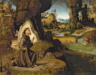 São Francisco recebendo os estigmas