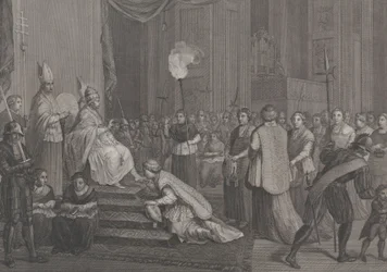 Coroação do papa Pio VI, 1801.
