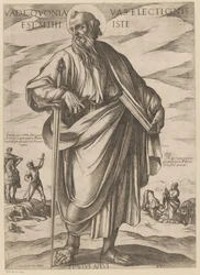 De São Paulo Vá porque esta van é minha escolha (título no objeto) Cristo, Maria en de apóstolo (título da série)