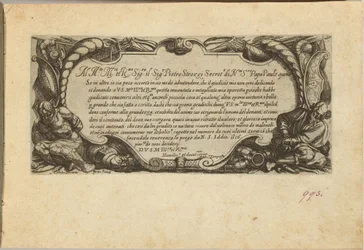 Frontispício: Dedicatória a Pietro Strozzi