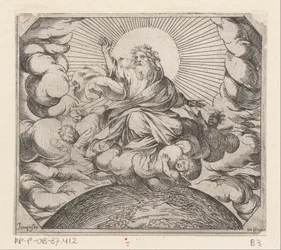 Deus separa a terra da água
Criação (título da série)