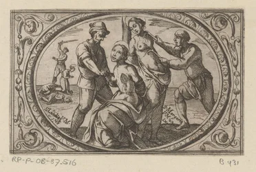 H. Licídia em H. Margarita Romeinse martelaressen (título da série) Imagini di moltes vergini Rom in martyrdom (título da série)