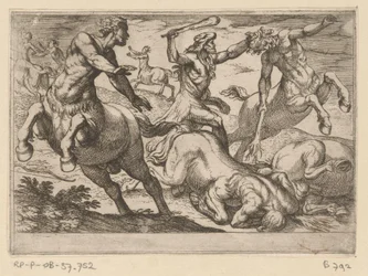 Hércules e os Centauros Os Doze Trabalhos de Hércules (título da série)