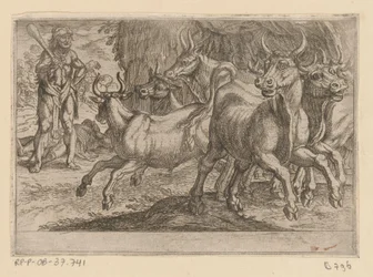 Hércules e o gado de Geryon
As doze obras de Hércules (título da série)