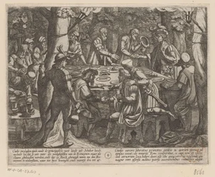 Julius Civilis diz aos idosos holandeses que são tratados como escravos pelos romanos As Guerras Batavas contra os Romanos (título da série) Batavorum cum Romanis Bellum (título da série)