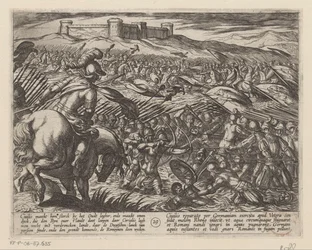 Julius Civilis inunda o país com diques As Guerras Batavas contra os Romanos (título da série) Batavorum cum Romanis Bellum (título da série)