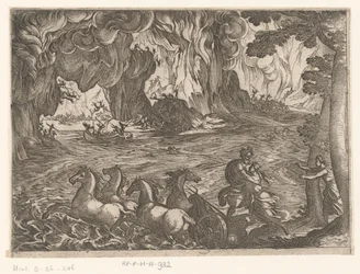 Paisagem com o roubo de Proserpina Paisagens com cenas mitológicas (título da série)