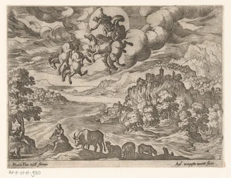 Paisagem com a queda de Phaëthon Paisagens com cenas mitológicas (título da série)