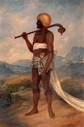 Homem de Fiji, c. 1893.