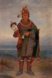 Sac e Fox Indian, ca. 1893.