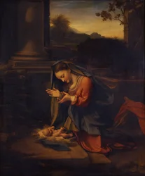 Madonna adorando a Criança, c. 1525