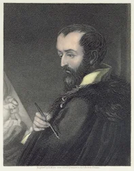 Auto-retrato, gravado pelo bar de Henry Meyer (1782-1847). de William Mackenzie